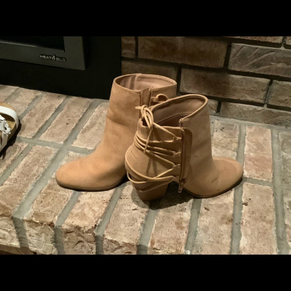 Suede booties - Picture 3 of 4